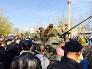 В Краматорск вошла военная техника, - СМИ