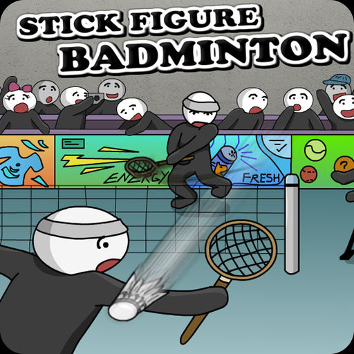 Stick Figure Badminton 2