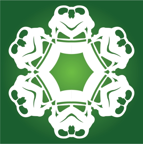 Stormtrooper 2 - Star Wars Snowflake