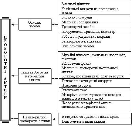  Класифікація необоротних активів бюджетних установ