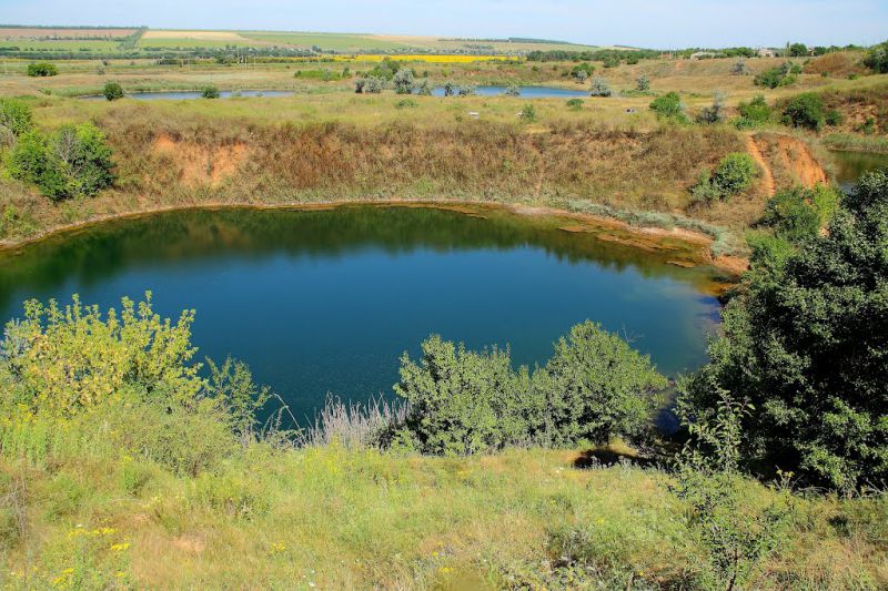 Соледарское озеро - Неизвестные водоемы Украины